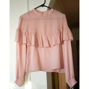 Peach Blouse \ Size L / Ardene